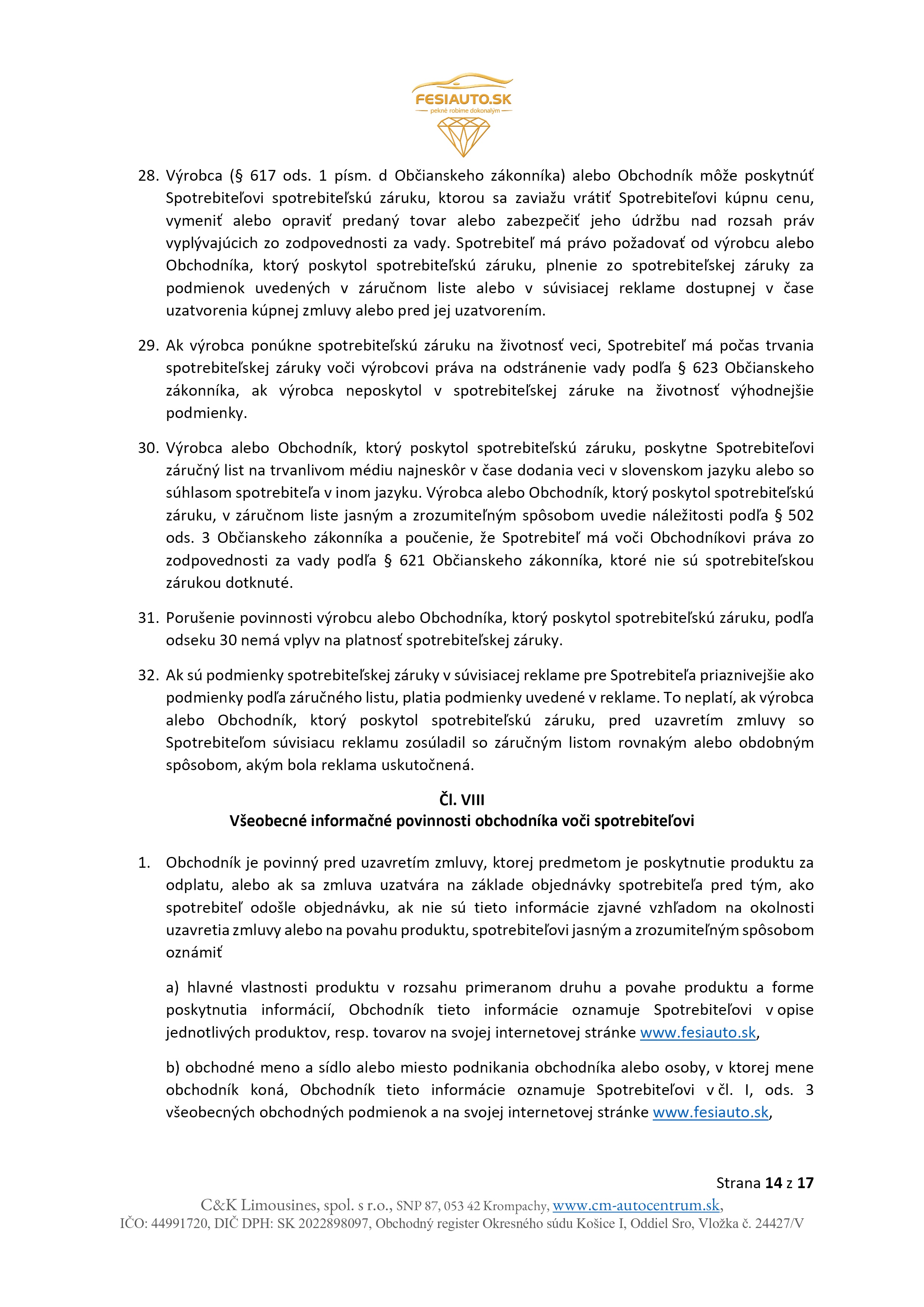 2026.06.19 - Obchodné podmienky pre spotrebiteľov www.fesiauto (14)